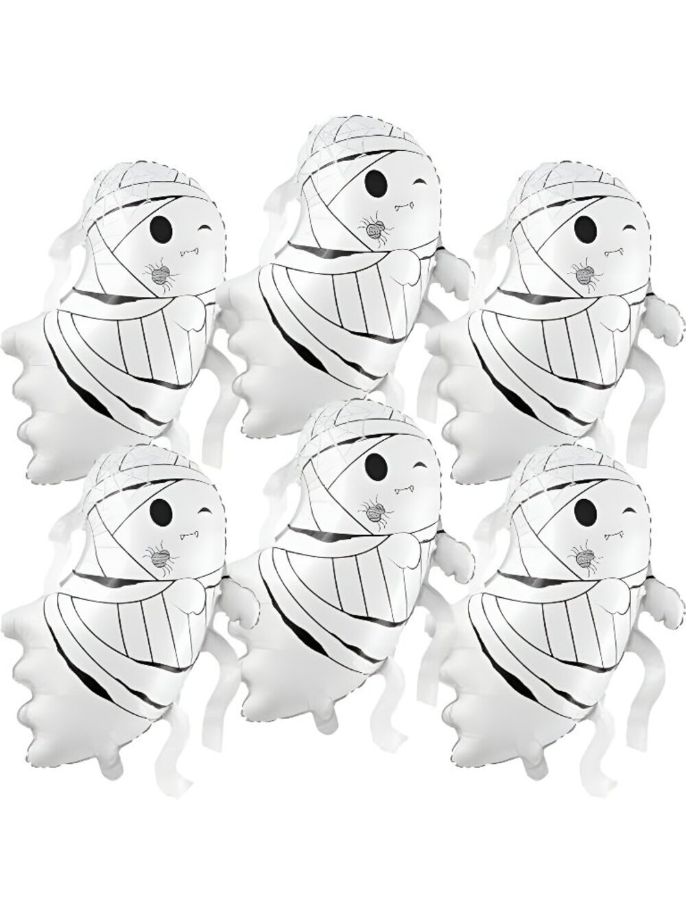 Halloween Balloons Bandage Ghosts Balloons for Halloween Party Decorations